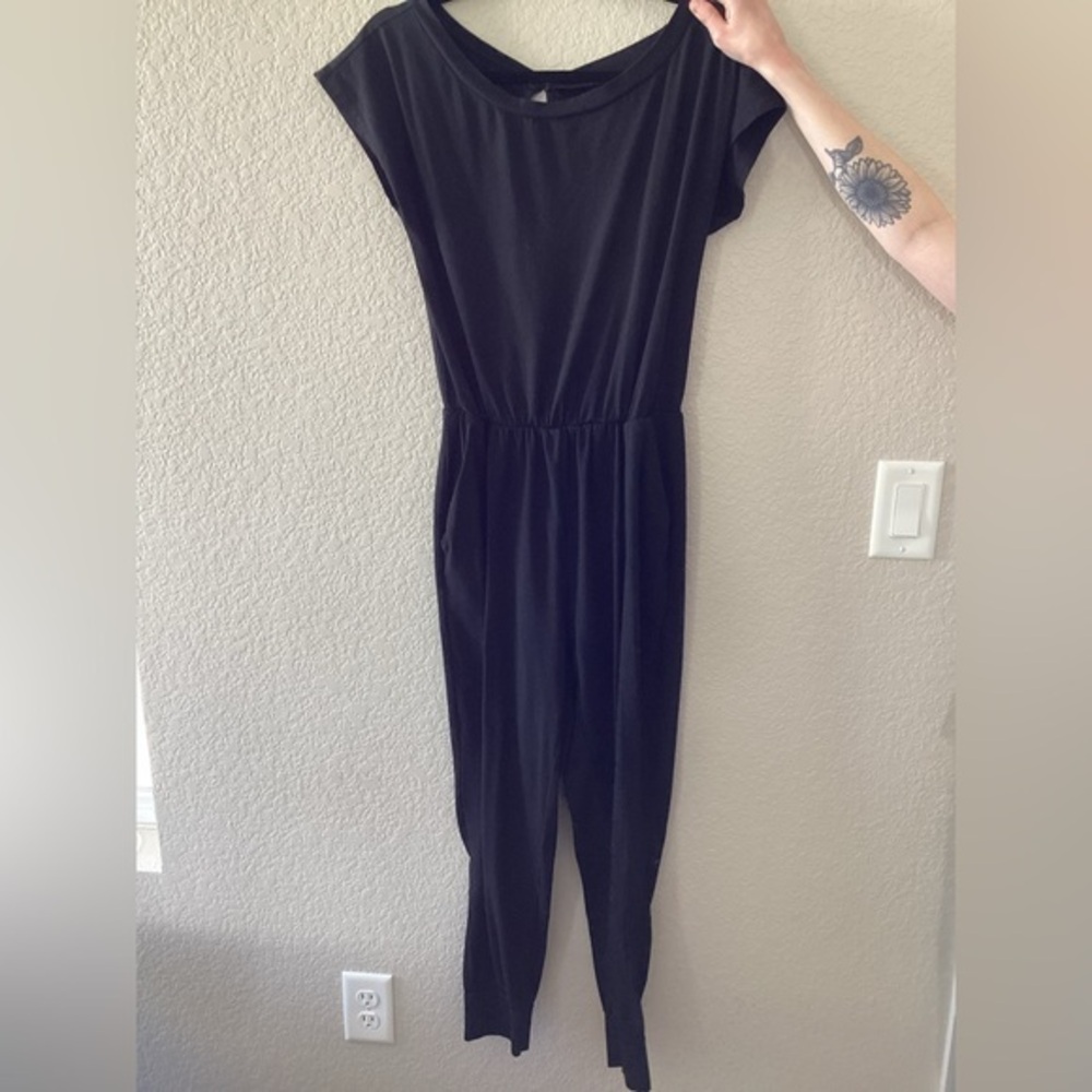 Black jumpsuit